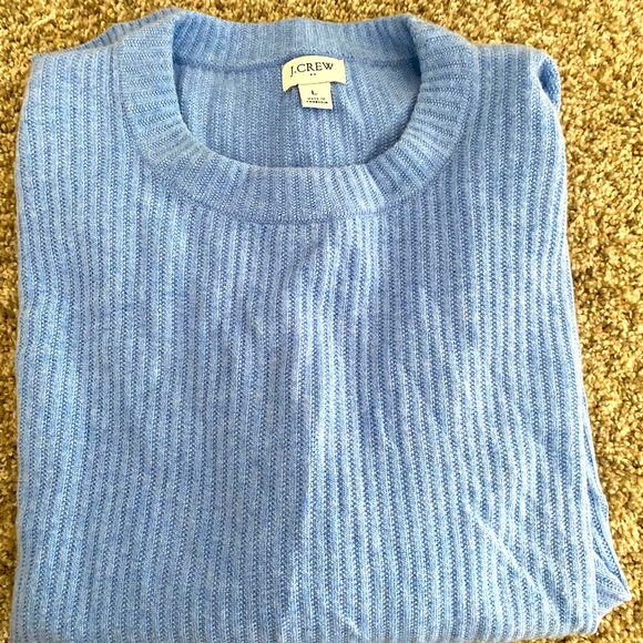 J. Crew Sweaters Blue Jcrew Light Sweater Poshmark